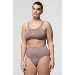 Pompea 89631551, Γυναικείο Brassiere Comfort Size από μικροφίμπρα, Μεγάλα Μεγέθη, MALVA