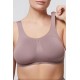 Pompea 89631551, Γυναικείο Brassiere Comfort Size από μικροφίμπρα, Μεγάλα Μεγέθη, MALVA