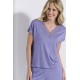 JEANNETTE 8020, Γυναικείo Babydoll με δαντέλα, LEVANDER
