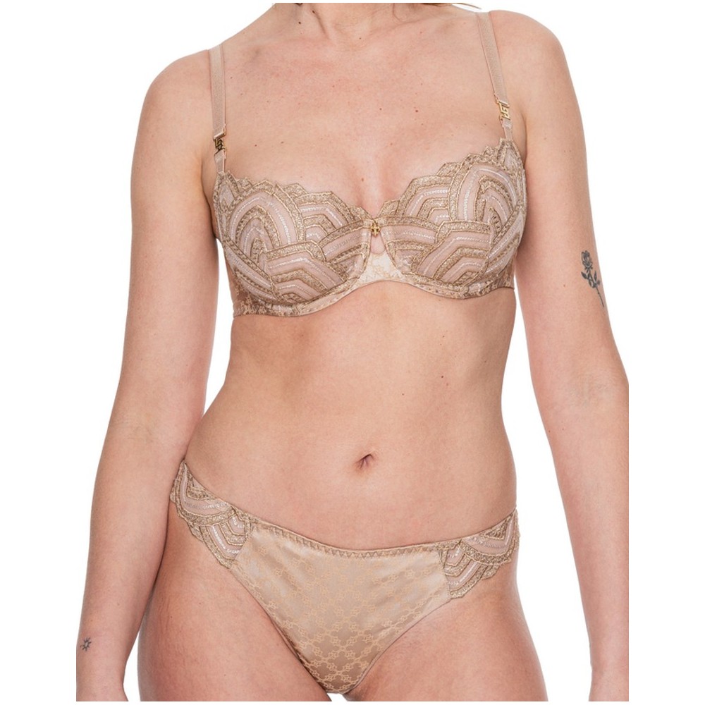 Louisa Bracq, 532-04 JEANNE, Σουτιέν Balconnette με μπανέλα από γαλλική δαντέλα, ΜΠΕΖ