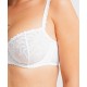 Louisa Bracq, 514-04-BLC ESPERANZA, Σουτιέν Balconnette για μεγάλο στήθος από γαλλική δαντέλα, ΑΣΠΡΟ