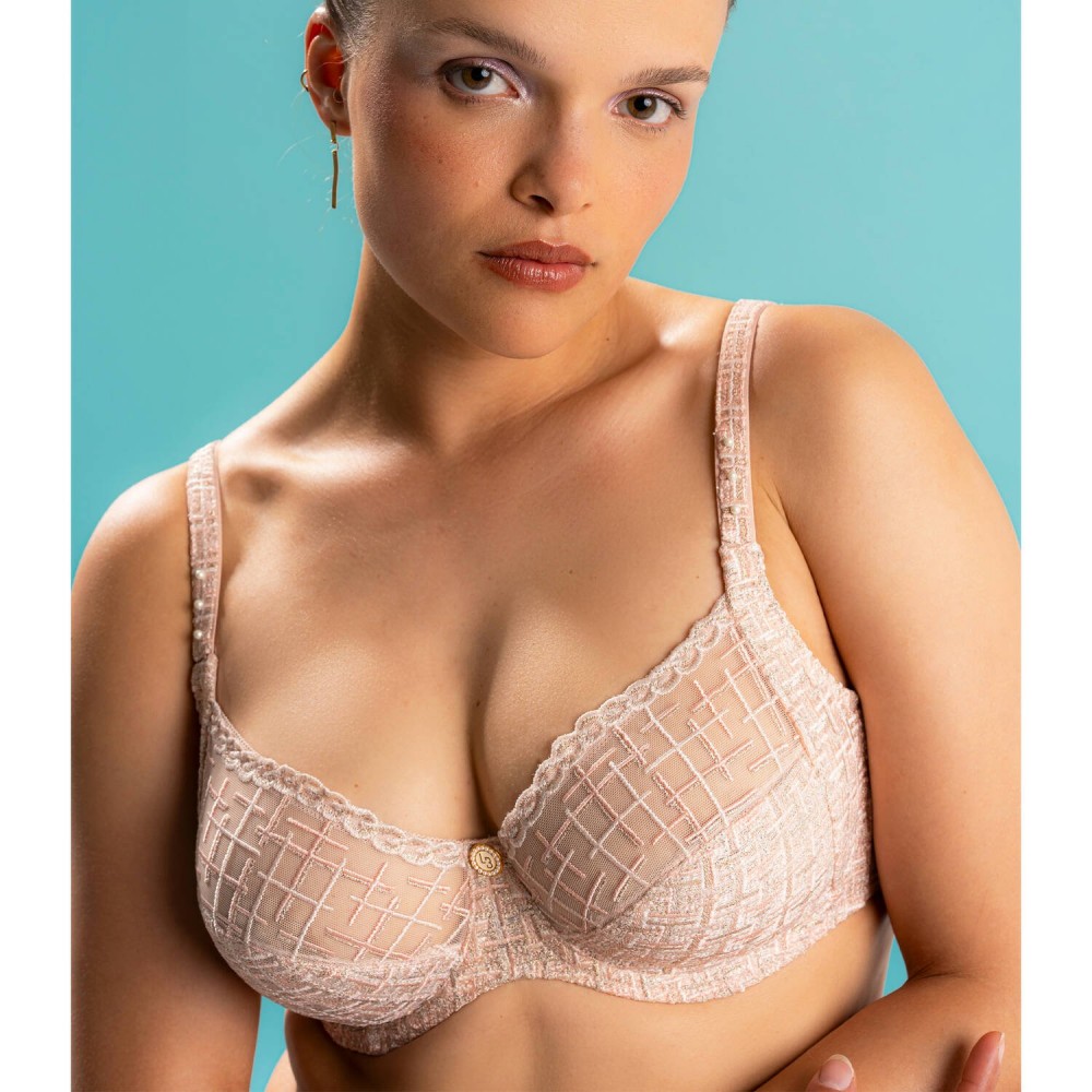 Louisa Bracq 535-01-NDR Tweegy, Σουτιέν με μπανέλα και γαλλική δαντέλα, ΑΠΑΛΟ ΣΟΜΟΝ