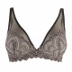 Louisa Bracq 491-07 Grall, Σουτιέν Bralette χωρίς μπανέλα από κεντητή γαλλική δαντέλα, ΑΝΘΡΑΚΙ Louisa Bracq 491-07 Grall, Σουτιέν Bralette χωρίς μπανέλα από κεντητή γαλλική δαντέλα, ΑΝΘΡΑΚΙ