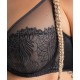 Louisa Bracq 529-11 Swan SG Foulard , Γυναικείο Σουτιέν Full Cup για μεγάλο στήθος από γαλλική δαντέλα, ΜΑΥΡΟ Louisa Bracq 529-11 Swan SG Foulard , Γυναικείο Σουτιέν Full Cup για μεγάλο στήθος από γαλλική δαντέλα, ΜΑΥΡΟ
