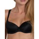 Σουτιέν για μεγάλο στήθος Lisca Alegra 20266, προφορμαρισμένο με μπανέλα, ΜΑΥΡΟ