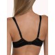 Σουτιέν για μεγάλο στήθος Lisca Alegra 20266, προφορμαρισμένο με μπανέλα, ΜΑΥΡΟ