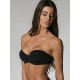 Luna 11073  Secret Sense Στράπλες Σουτιέν με μπανέλα, ΜΑΥΡΟ