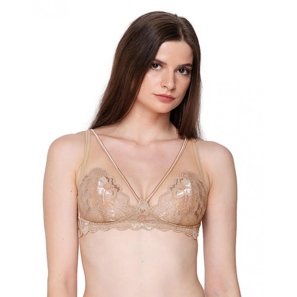 Luna 15303 Pandora, Γυναικείο Bralette Δαντέλα χωρίς μπανέλα, ΜΠΕΖ