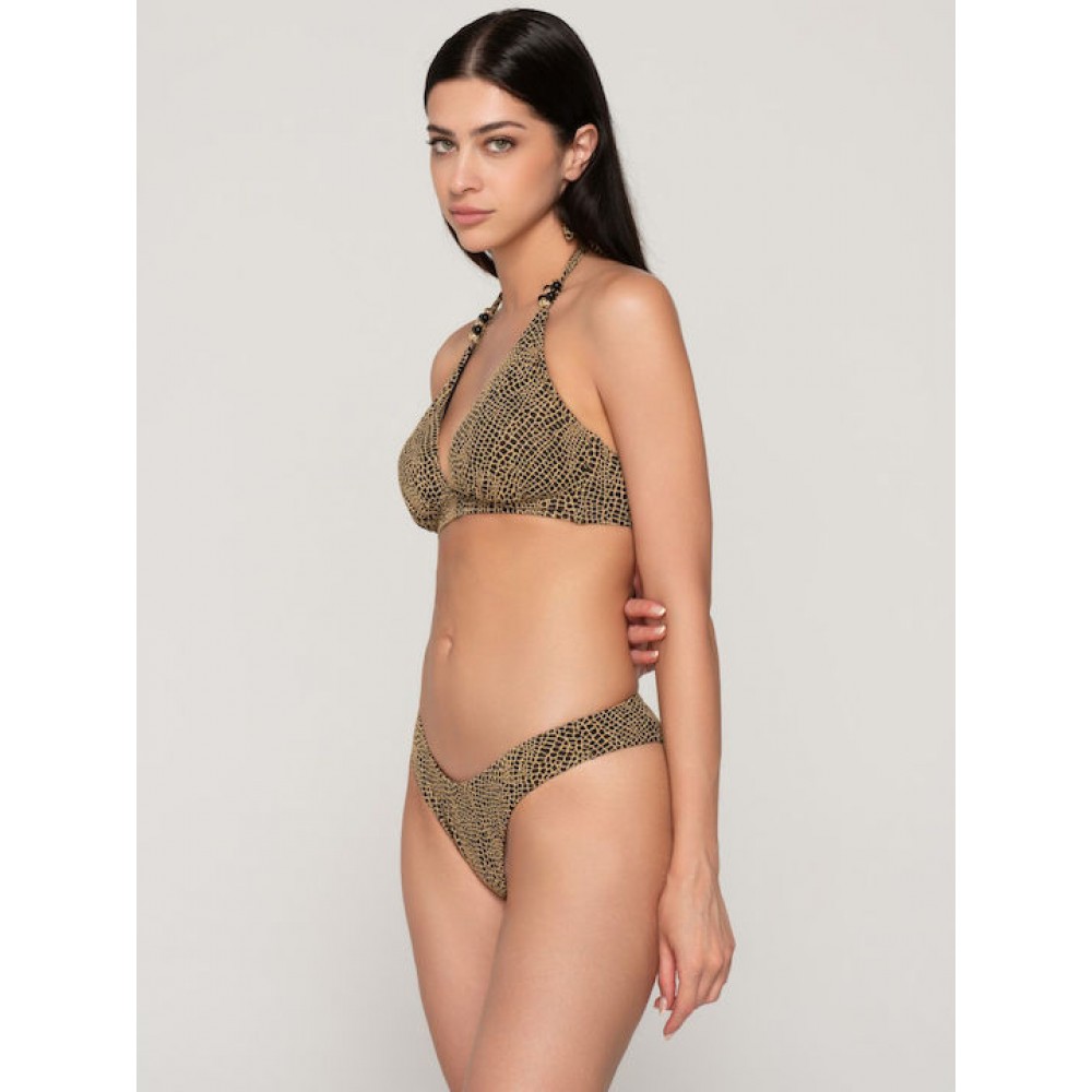 LUNA 94432,  Γυναικείο Bikini Top  Μαγιό, ANIMAL PRINT