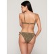 LUNA 94435,  Γυναικείο Bikini Bottom Μαγιό με δέσιμο στο πλάι, ANIMAL PRINT
