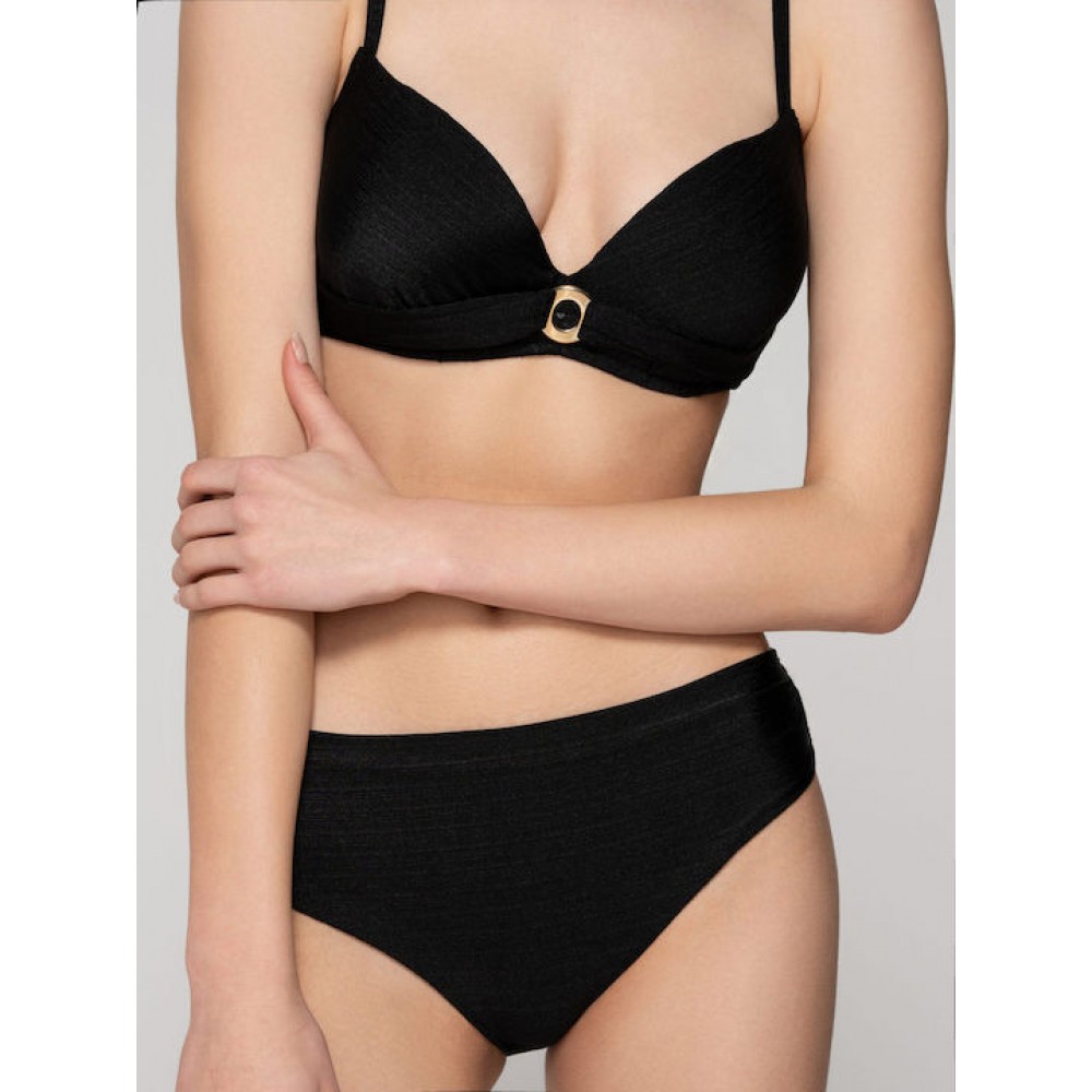 LUNA 94653, Γυναικείο Μαγιό  Bikini Top  Balconette, ΜΑΥΡΟ