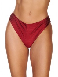 LUNA 94656, Γυναικείο Μαγιό  Bikini Bottom, ΜΠΟΡΝΤΟ