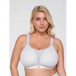 Luna, Flex Pro 5301 Αθλητικό Σουτιέν χωρίς μπανέλα cup C, D, E, F, ΓΚΡΙ ΑΝΟΙΚΤΟ 