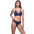 Milena By Paris 010154-DARK BLUE,  Bralette Γυναικείο χωρίς μπανέλα με ιδιαίτερη πλάτη  ΜΠΛΕ ΣΚΟΥΡΟ