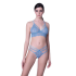 Milena By Paris 10154-LIGHT BLUE  Bralette Γυναικείο χωρίς μπανέλα με ιδιαίτερη πλάτη  ΣΙΕΛ