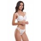 Σουτιέν Strapless Push Up Miss Rosy 122 cup C,  ΑΣΠΡΟ