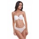 Σουτιέν Strapless Push Up Miss Rosy 122 cup C,  ΑΣΠΡΟ