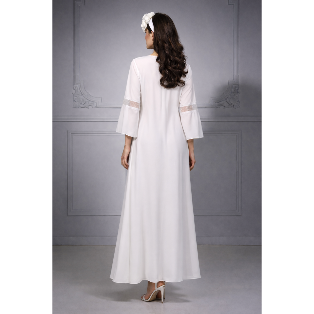 Νυφικό Σετ από οργάντζα Miss Rosy 5363/6079, ΙΒΟΥΑΡ