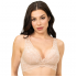 Miss Rosy, Γυναικείο Bralette χωρίς  μπανέλα MR-9176 από δαντέλα, ΜΠΕΖ