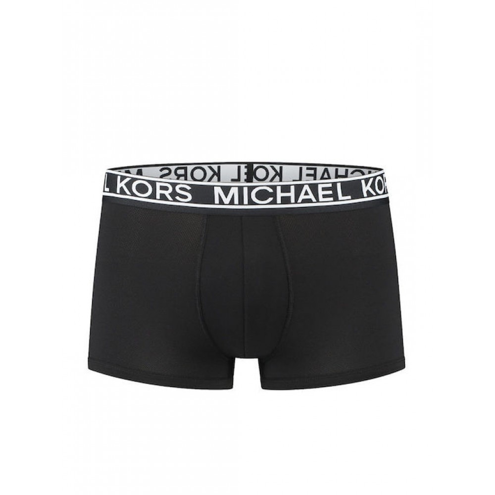 Ανδρικά Μπόξερ Michael Kors 6BR1T11133-001, 3pack Trunks Super Stretch, ΜΑΥΡΟ