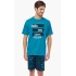 Ανδρική Πυζάμα Minerva 90-70982 BORA-BORA με Shorts και κοντό μανίκι ΠΕΤΡΟΛ