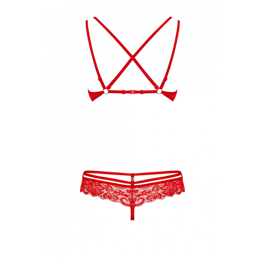 Sexy Set Obsessive 860-SET-3  2pcs  RED