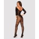 Obsessive Bodystocking G329, Ολόσωμο Καλτσόν Open Crotch, ΜΑΥΡΟ