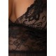 Γυναικείο Babydoll - Obsessive Idillia Babydoll and Thong Black OB7412