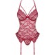 Obsessive Ivetta Lace Corset and Thong 