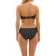 Panache Anya Riva Spot SW1453, Γυναικείο Strapless Μαγιό Τοπ για μεγάλο στήθος, ΜΠΛΕ ΣΚΟΥΡΟ ΠΟΥΑ