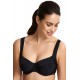 Σουτιέν Μαγιό για μεγάλο στήθος, PANACHE Anya Riva Full Cup Bikini Top SW1302 ΜΑΥΡΟ