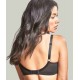 Panache Tango Luxe 9076 , Balconnet Bra, Σουτιέν για μεγάλο στήθος,  cup E, F, G, ΜΑΥΡΟ