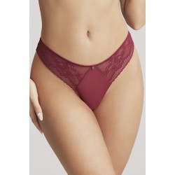 Brazilian Slip Panache Alexis 10472, ψηλοκάβαλο από δαντέλα και τούλι