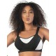 Αθλητικό Σουτιέν για μεγάλο στήθος, Parfait Lingerie P5541 Dynamic Mid-High Impact Sports Bra , ΜΑΥΡΟ