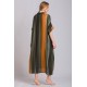 Rima-Beachwear 6522-04, Μακρύ Καφτάνι Παραλίας με τσέπες, ΚΥΠΑΡΙΣΣΙ
