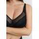 Promise W2021, Σουτιέν Δαντέλα  Bralette χωρίς μπανέλα, ΜΑΥΡΟ