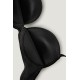 Promise W1801, Σουτιέν Push Up χωρίς  μπανέλα, ΜΑΥΡΟ