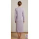 Pen-ky Lingerie 12953D2, Μακρύ Νυχτικό Βαμβάκι-Modal με δαντέλα, ΒΙΟΛΕΤΙ