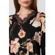Pen-ky Lingerie 32672X6 ALCINA, Γυναικεία Πυζάμα Βισκόζι με δαντέλα, ΦΛΟΡΑΛ