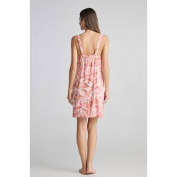 Pen-ky Lingerie 15012C5, Γυναικεία Νυχτικό Βισκόζι με πατιλέτα, ΕΜΠΡΙΜΕ
