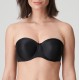 PrimaDonna Satin 0161331 Strapless για μεγάλο στήθος,  χωρίς επένδυση και ραφές ΜΑΥΡΟ