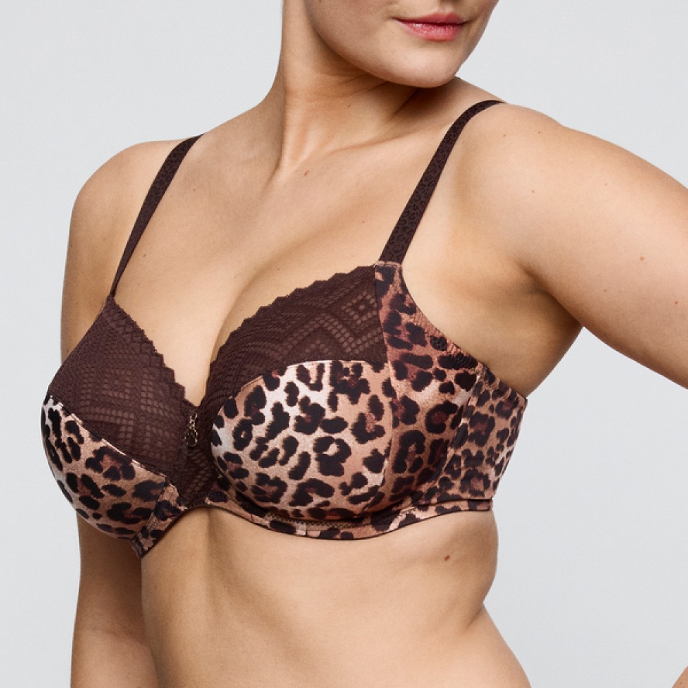 PrimaDonna,  Giganni 0142620 Σουτιέν Full Cup με μπανέλα για μεγάλο στήθος, ANIMAL PRINT