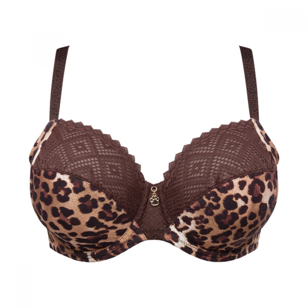 PrimaDonna,  Giganni 0142620 Σουτιέν Full Cup με μπανέλα για μεγάλο στήθος, ANIMAL PRINT