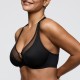 PrimaDonna Sheary 0142644, Γυναικείο Σουτιέν με βαθύ ντεκολτέ Half Padded Plunge Bra, ΜΑΥΡΟ