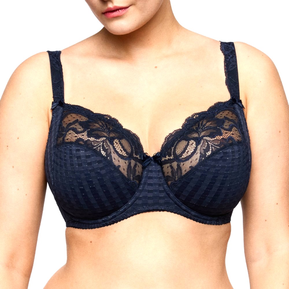 PrimaDonna Madison 0162121-VEL  Σουτιέν Full Cup για μεγάλο στήθος με μπανέλα, VELVET BLUE