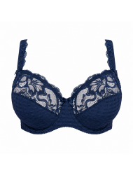 PrimaDonna Madison 0162121-VEL  Σουτιέν Full Cup για μεγάλο στήθος με μπανέλα, VELVET BLUE