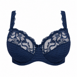 PrimaDonna Madison 0162121-VEL  Σουτιέν Full Cup για μεγάλο στήθος με μπανέλα, VELVET BLUE