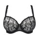 PrimaDonna, Solisse  0163642 Σουτιέν Balcony Bra με μπανέλα για μεγάλο στήθος, ΜΑΥΡΟ