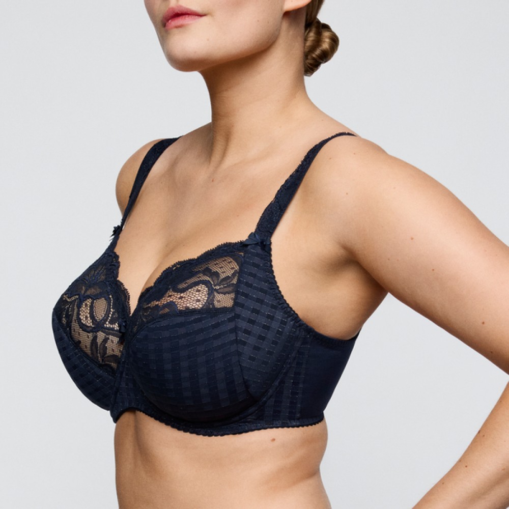 PrimaDonna Madison 0162121-VEL  Σουτιέν Full Cup για μεγάλο στήθος με μπανέλα, VELVET BLUE