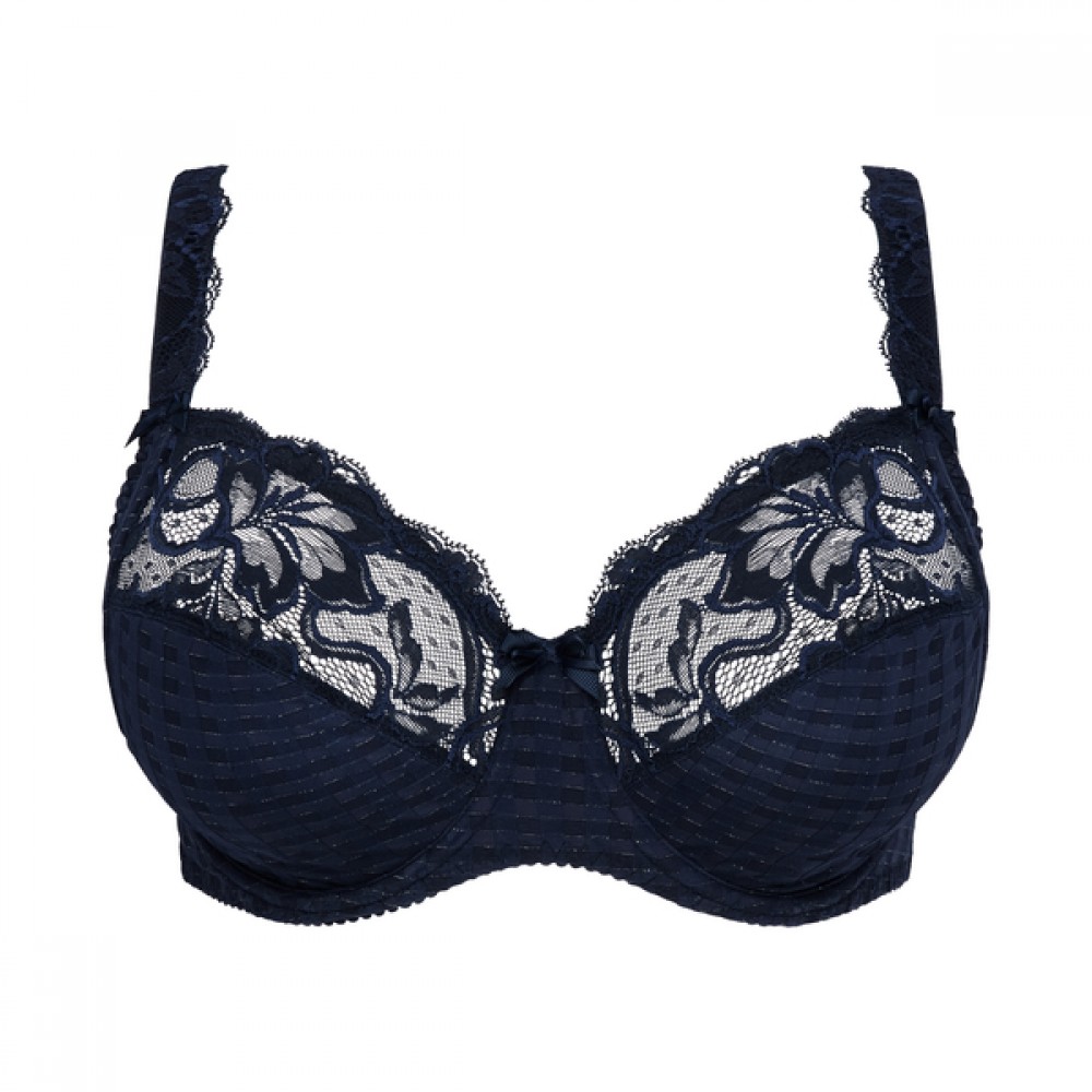 PrimaDonna Madison 0162121-VEL  Σουτιέν Full Cup για μεγάλο στήθος με μπανέλα, VELVET BLUE